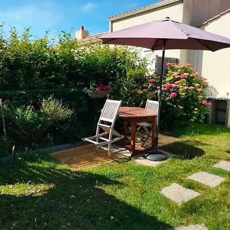 Mer A Pied Studio Vrai Lit Linge Fourni Jardin Velos Bienvenus 아파트 Brétignolles-sur-Mer